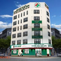 Thiết kế phòng khám ung bướu QTN Group 456m2 – Hà Nội